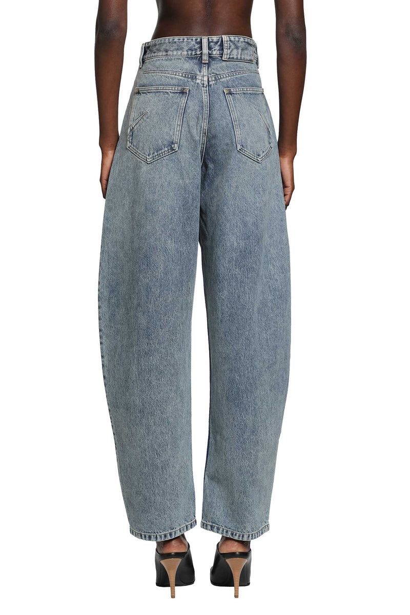 ALAIA Round Denim Jeans woman