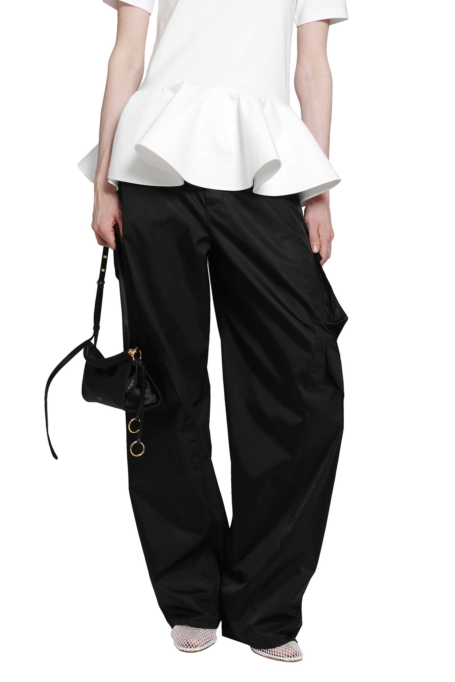 Taffeta Cargo Pants