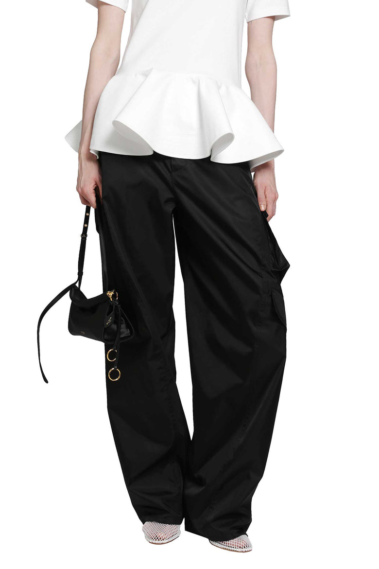 ALAIA Taffeta Cargo Pants woman
