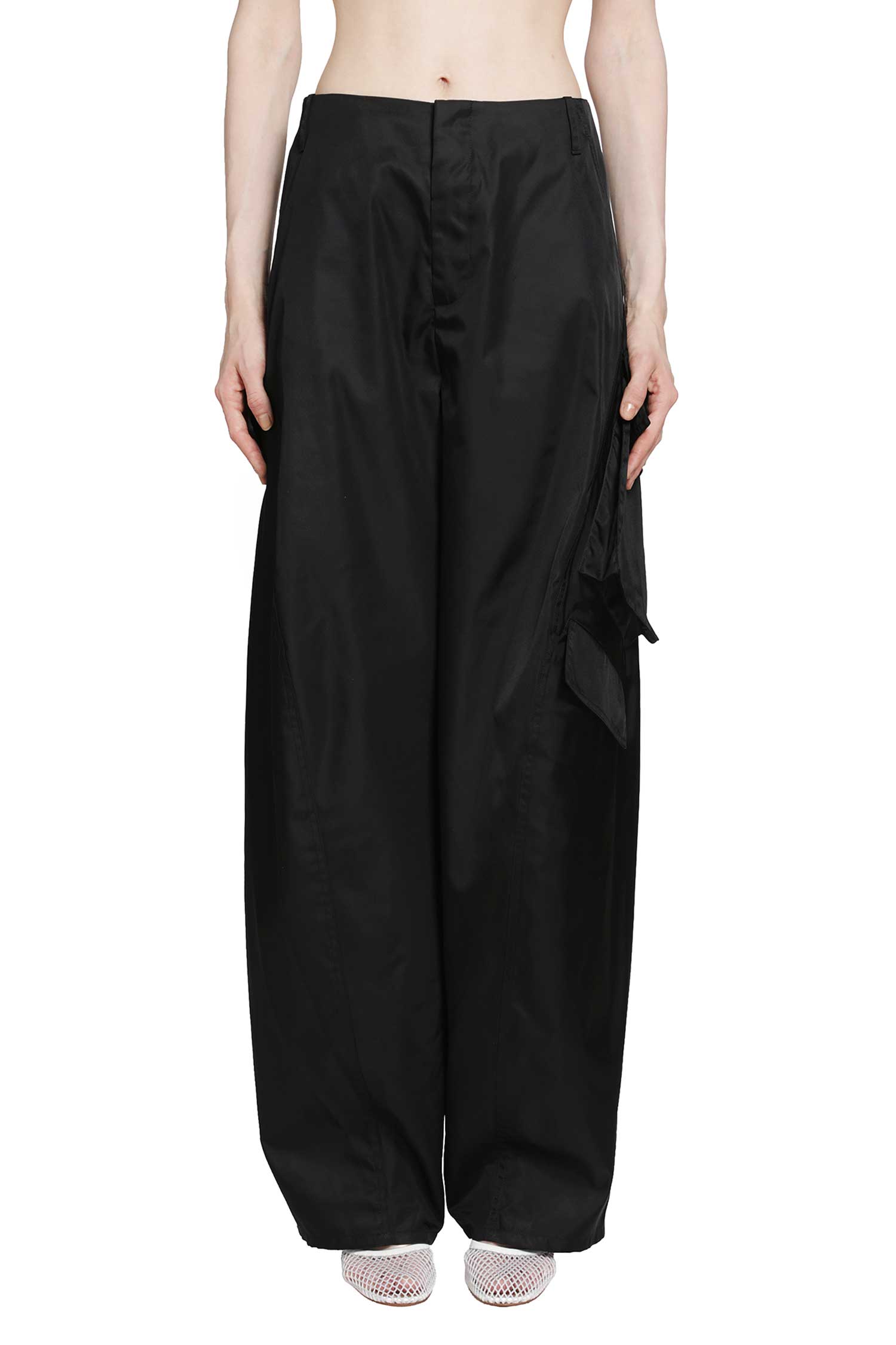 Taffeta Cargo Pants