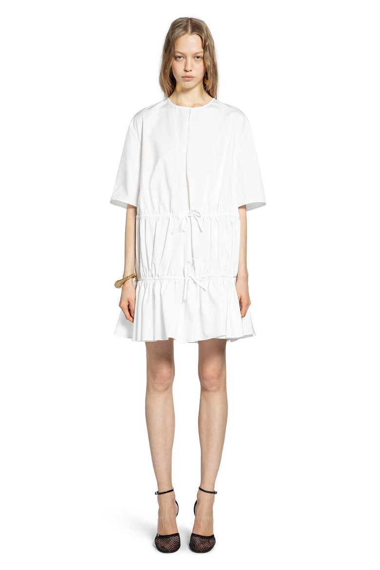 Ruffle Long Sleeve Dress