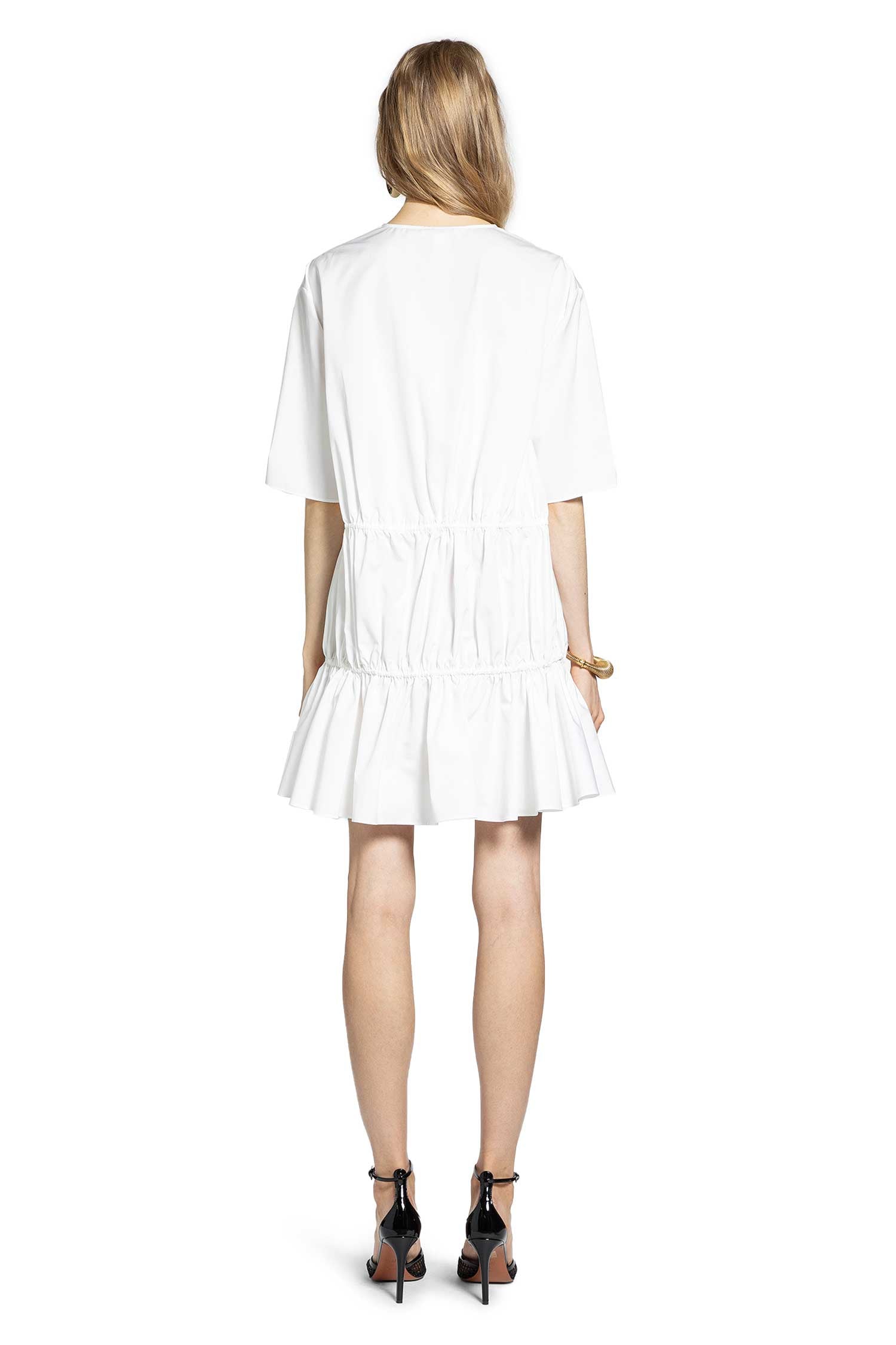 Ruffle Long Sleeve Dress