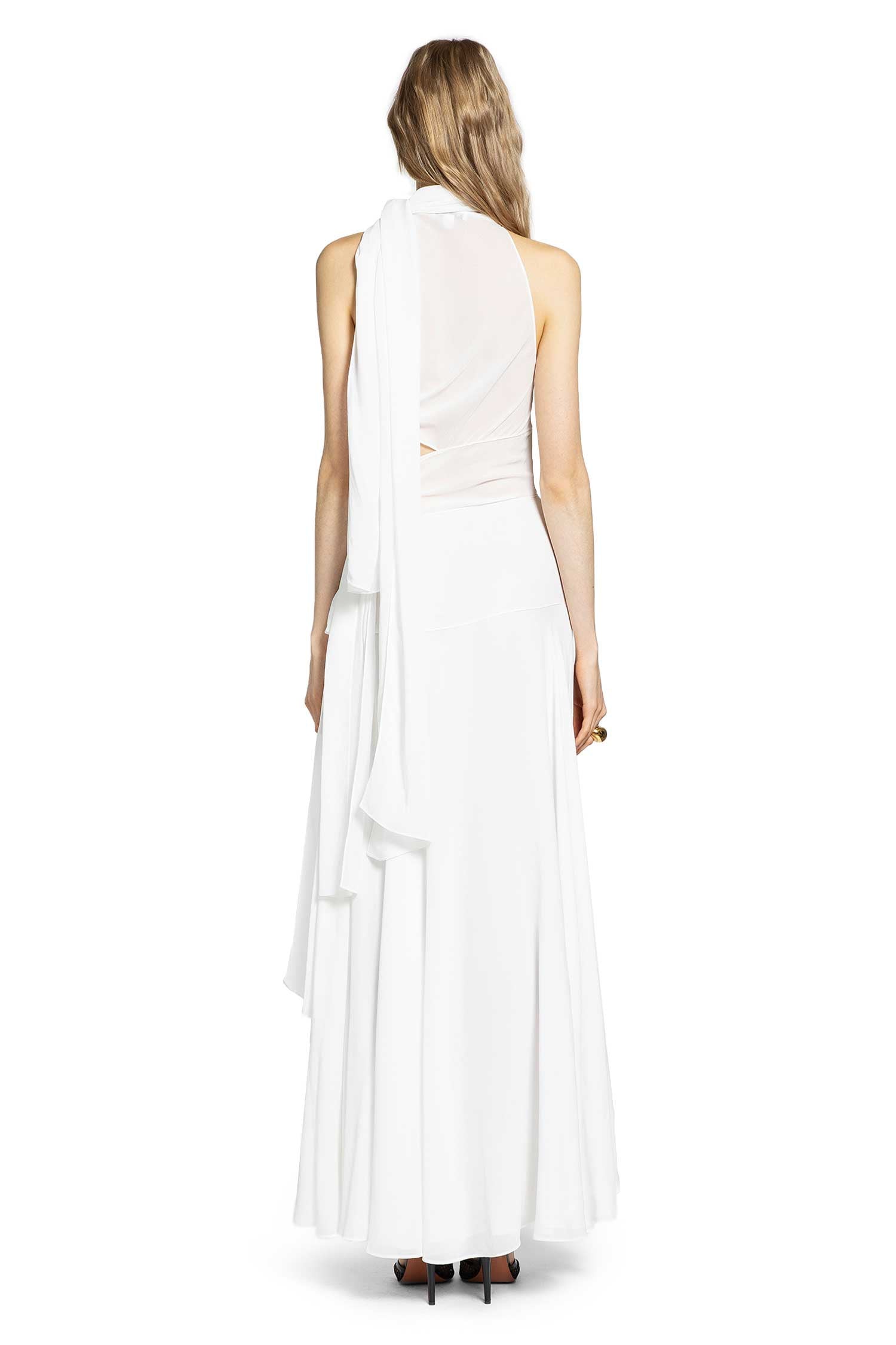 Bow Asymmetric Dress