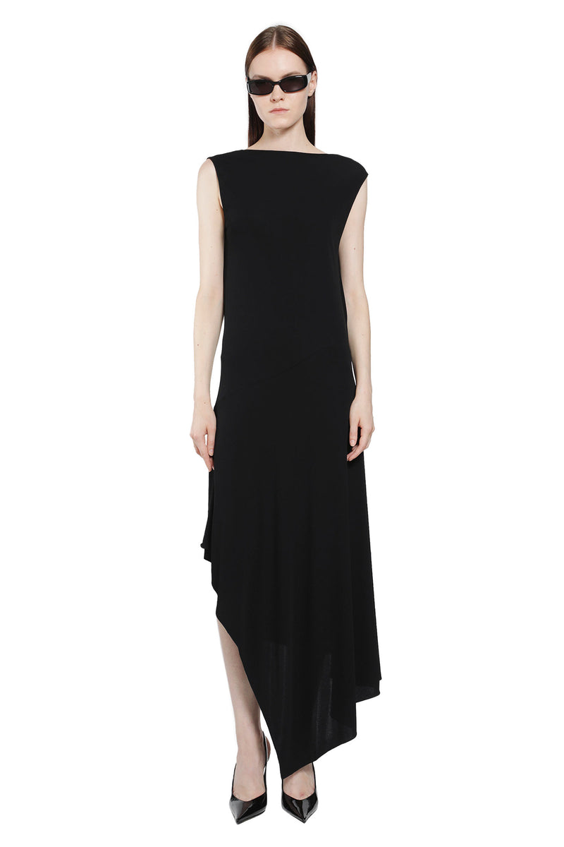 ALAIA Backless Jersey Crepe Dress woman