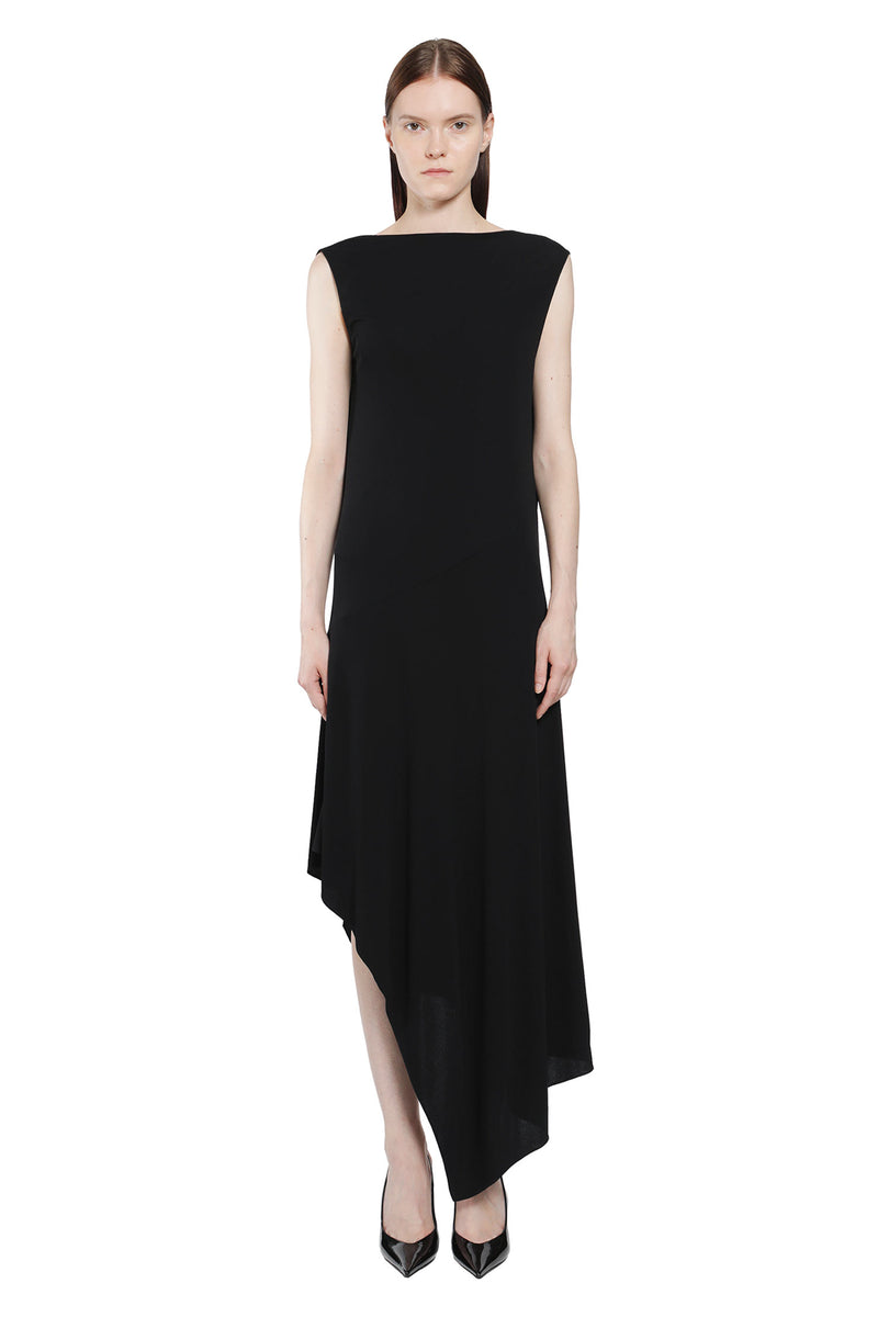 ALAIA Backless Jersey Crepe Dress woman