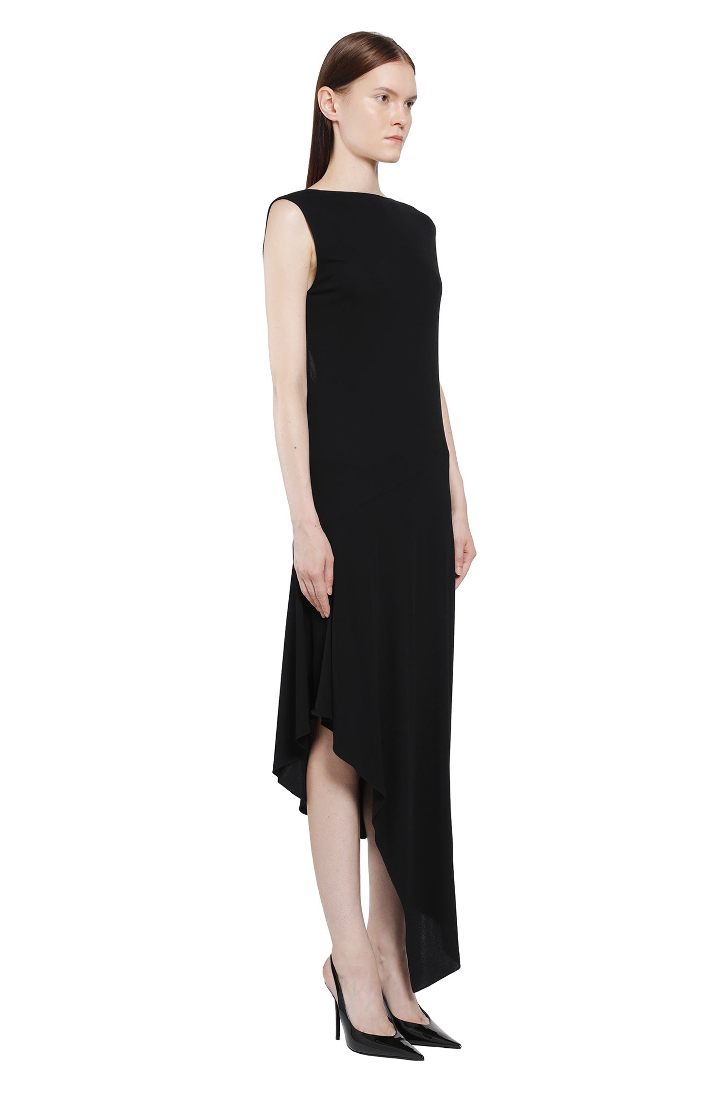 ALAIA Backless Jersey Crepe Dress woman