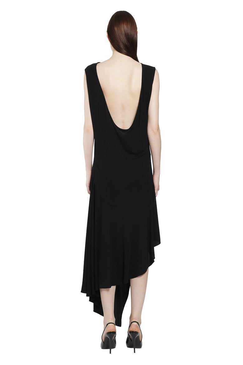 ALAIA Backless Jersey Crepe Dress woman