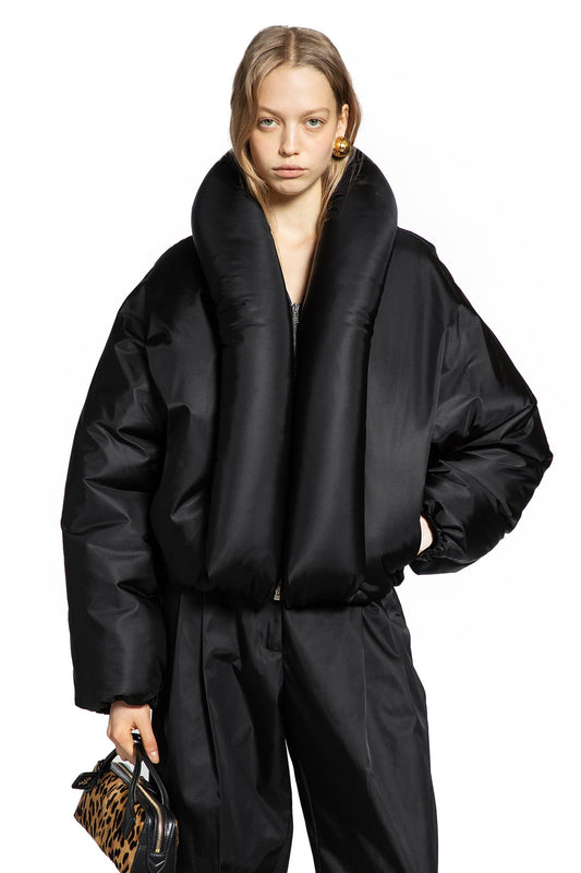 Taffeta Padded Bomber Jacket