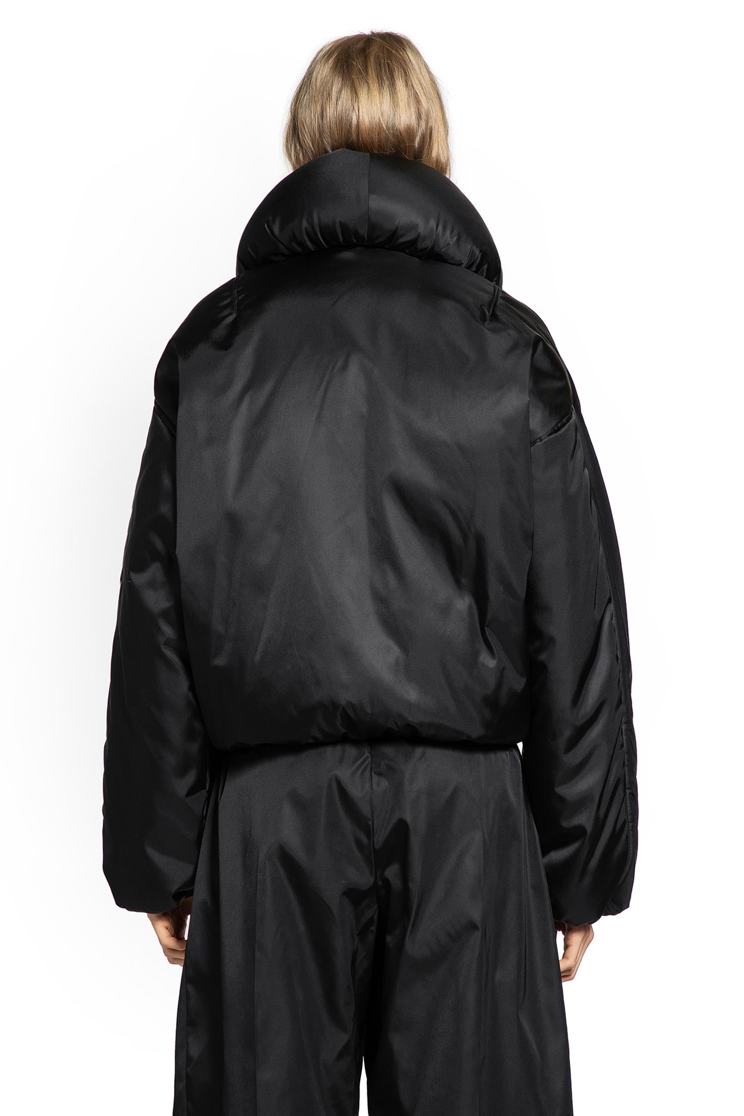 Taffeta Padded Bomber Jacket