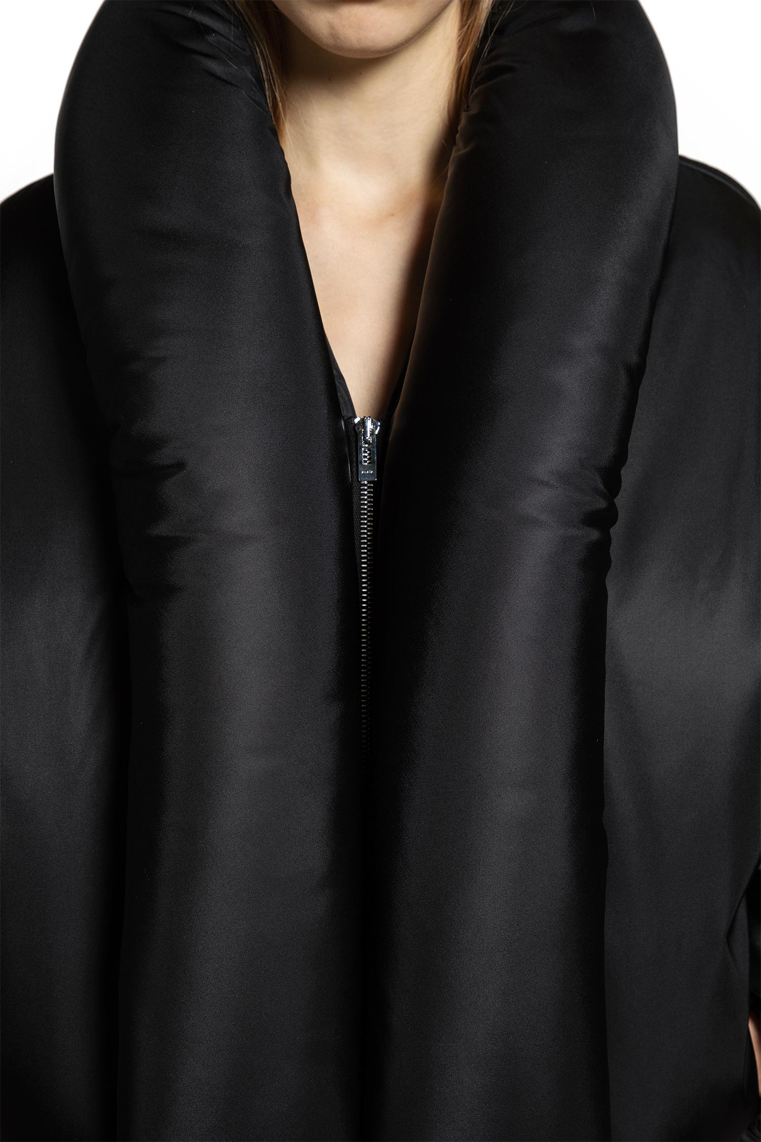 Taffeta Padded Bomber Jacket
