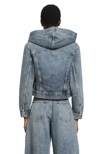 Hooded Denim Jacket