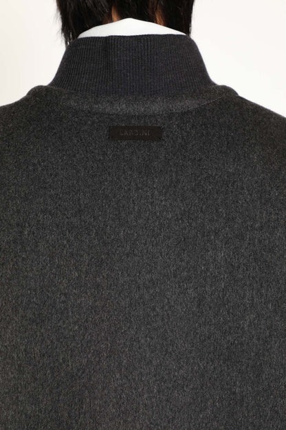 Wool Felt Bomber Vest