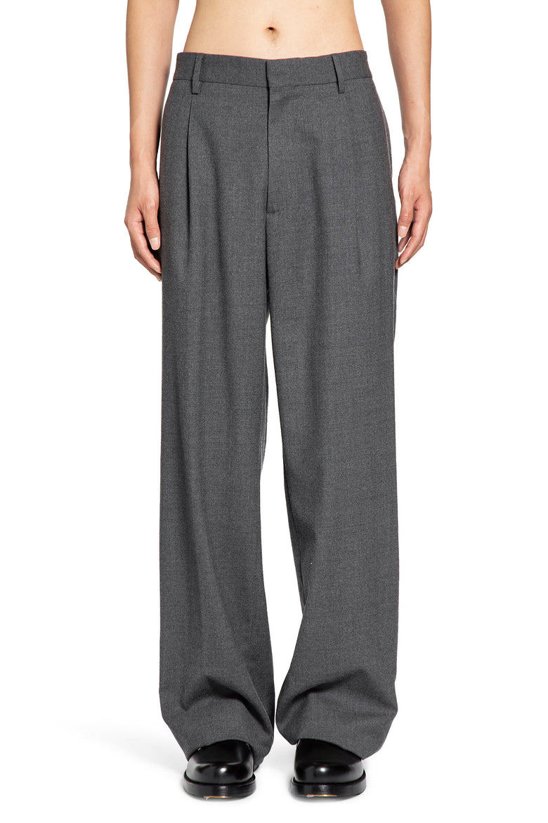 Pleated Wool Trousers