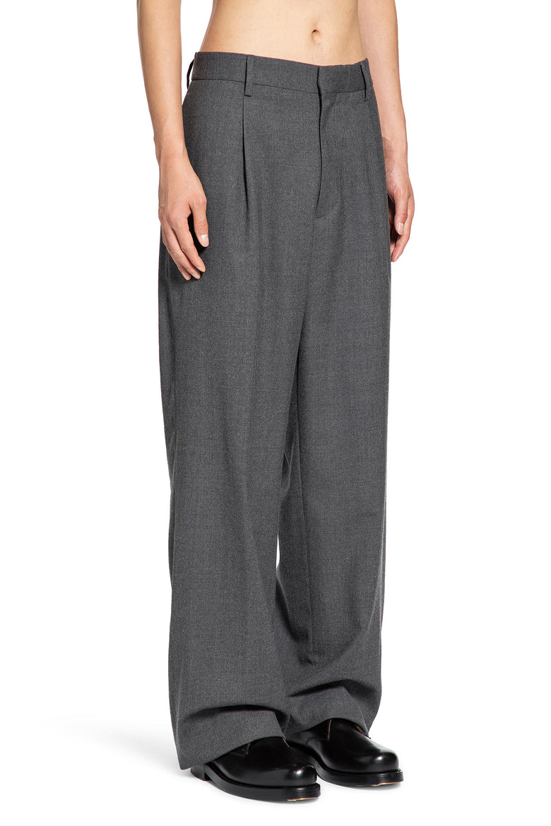 Pleated Wool Trousers
