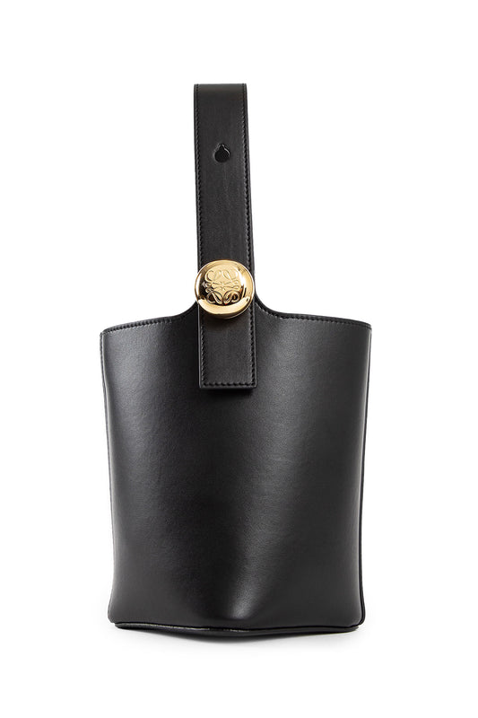 LOEWE WOMAN BLACK TOP HANDLE BAGS