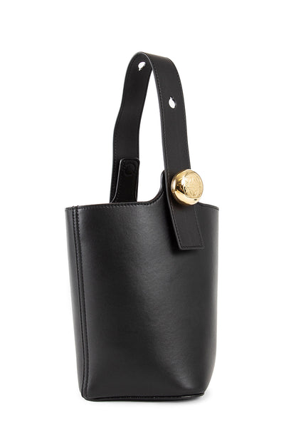 LOEWE WOMAN BLACK TOP HANDLE BAGS