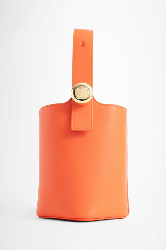 LOEWE WOMAN ORANGE TOP HANDLE BAGS