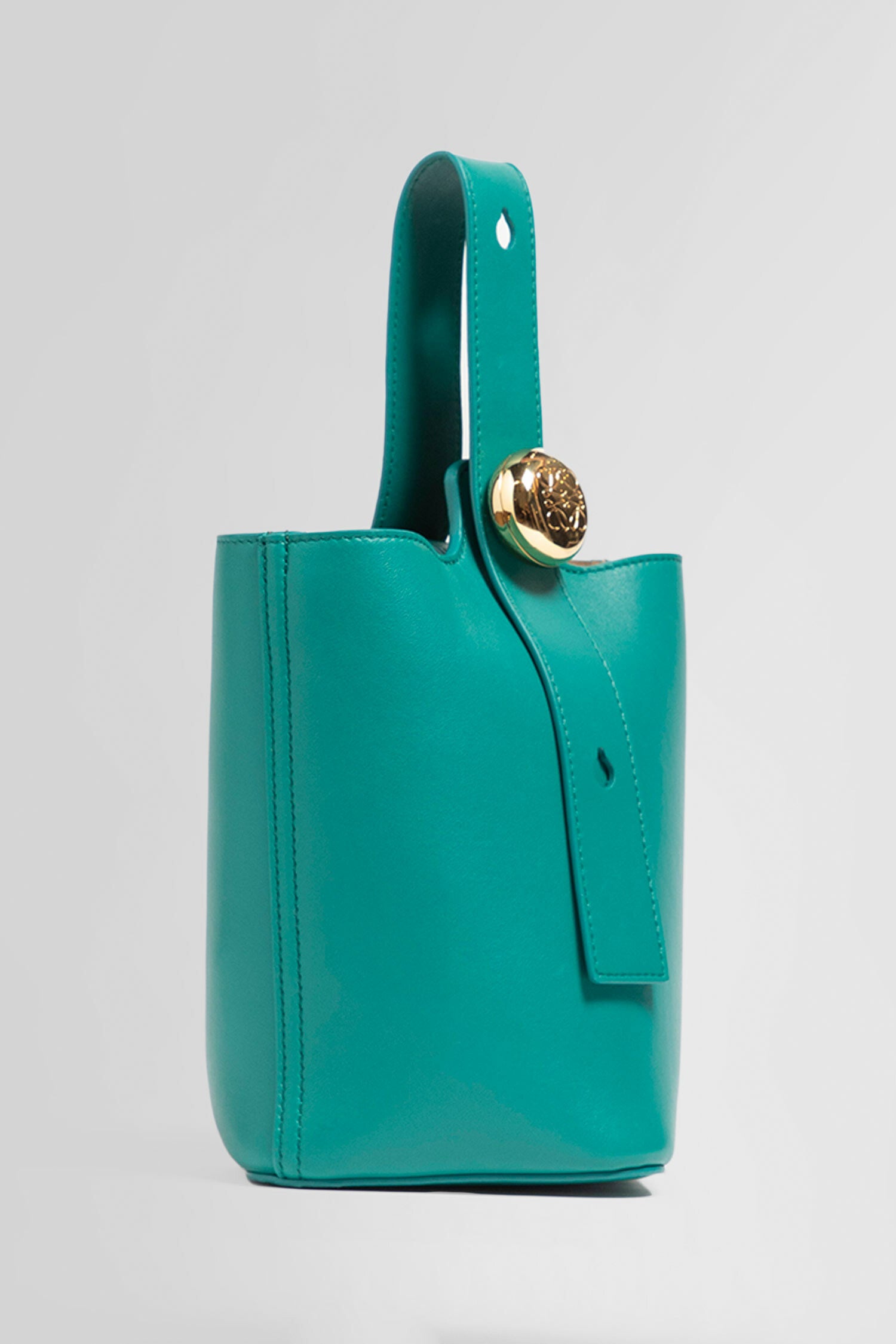 LOEWE WOMAN GREEN TOP HANDLE BAGS