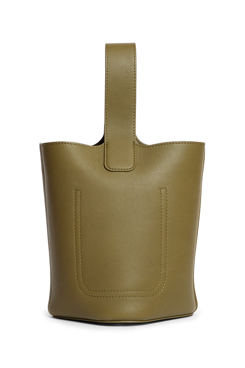 LOEWE WOMAN GREEN TOP HANDLE BAGS