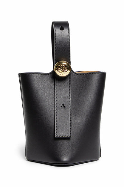 Antonioli LOEWE WOMAN BLACK SHOULDER BAGS