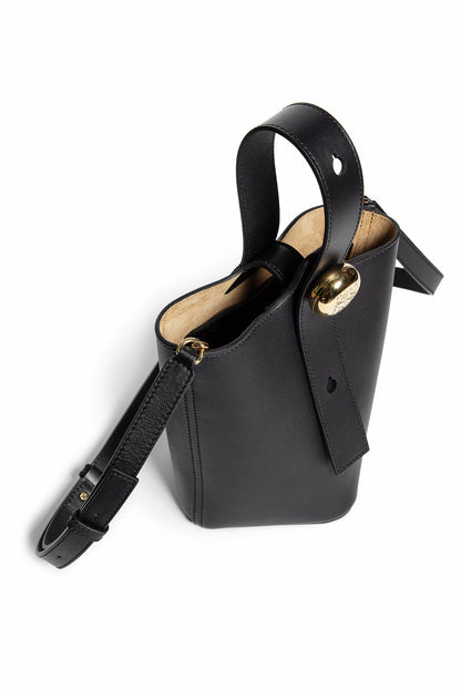 LOEWE WOMAN BLACK SHOULDER BAGS