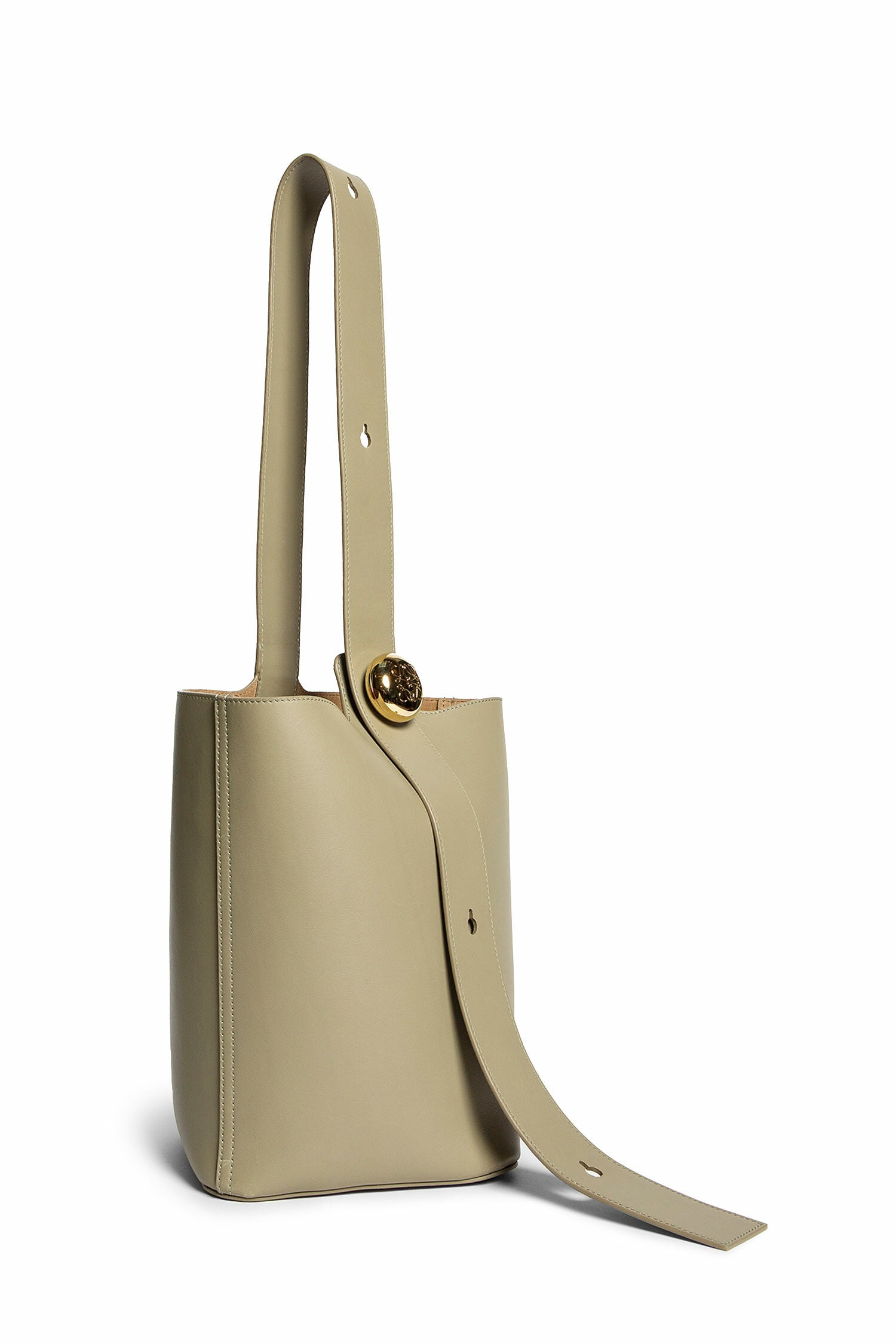 LOEWE WOMAN GREEN SHOULDER BAGS