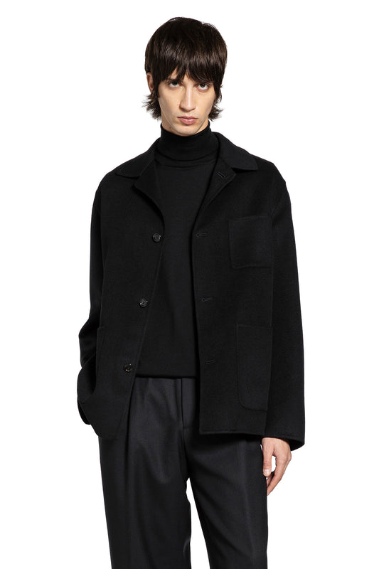 LARDINI MAN BLACK JACKETS