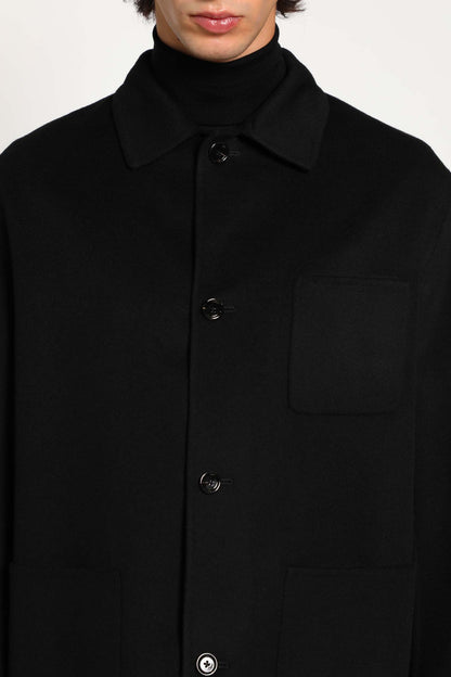LARDINI MAN BLACK JACKETS