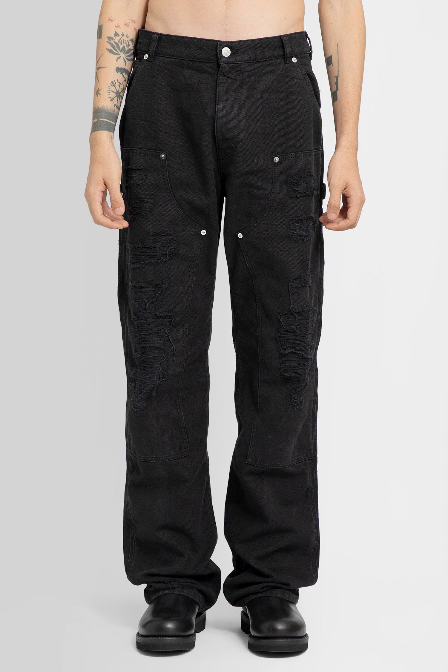 1017 ALYX 9SM MAN BLACK TROUSERS