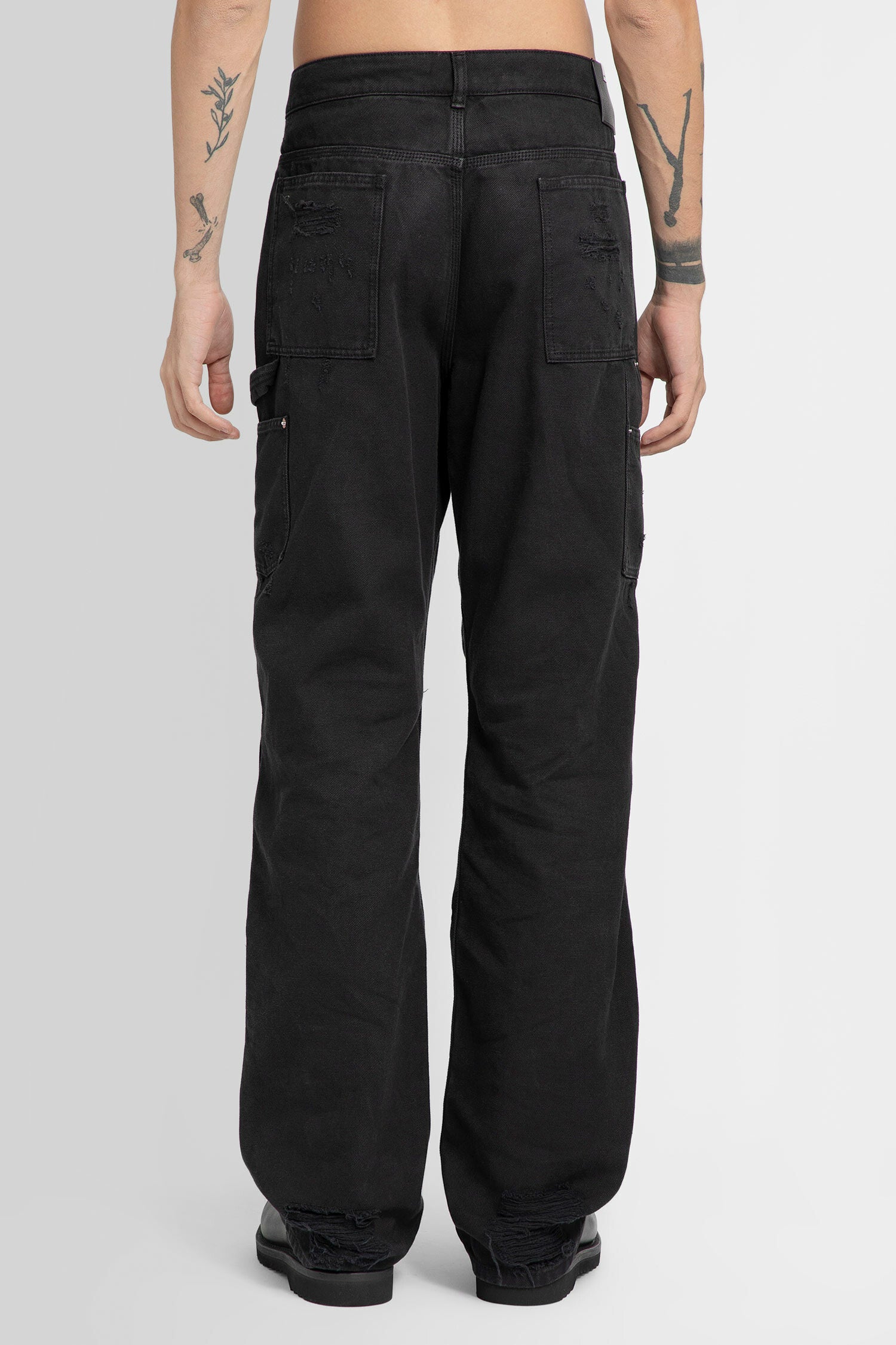 1017 ALYX 9SM MAN BLACK TROUSERS