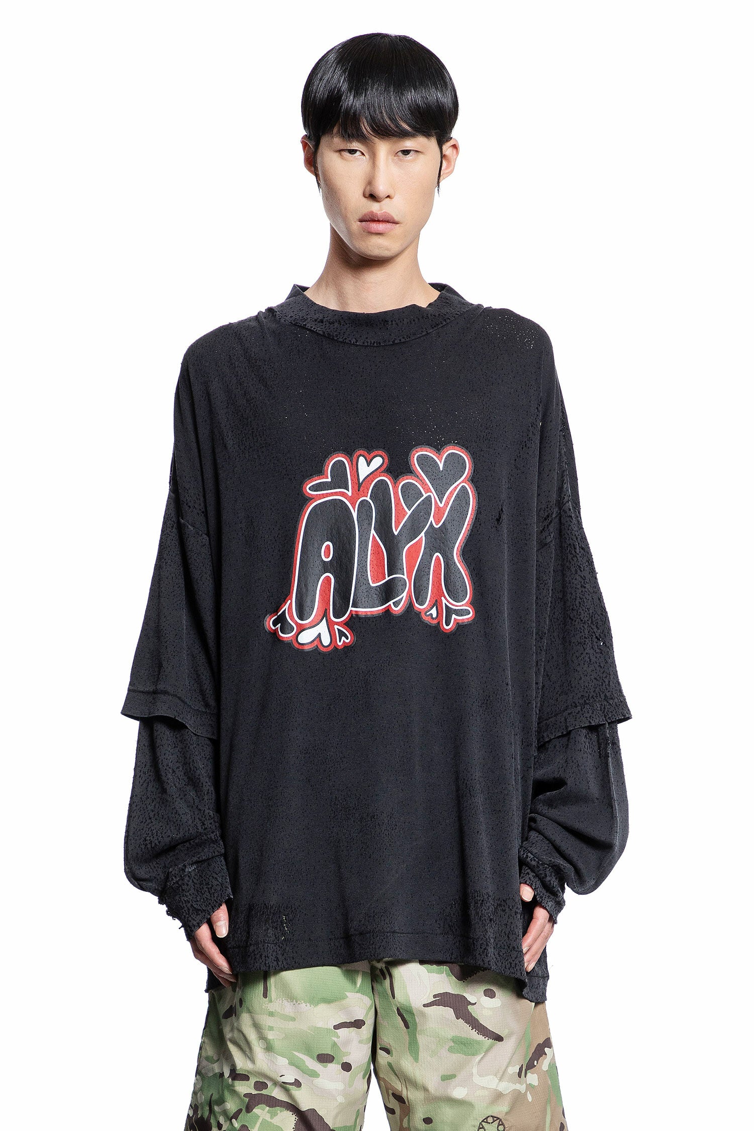 1017 ALYX 9SM MAN BLACK T-SHIRTS