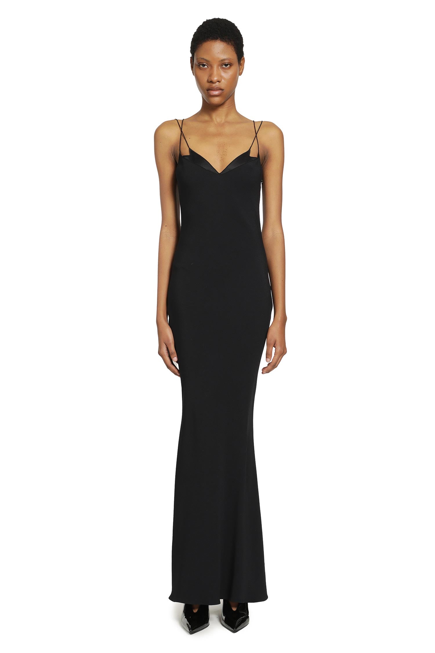tom ford cocktail dress TOM FORD COCKTAIL DRESS WITH CUT OUT AND SCARF DETAIL - ABJ857-JEX167#GV699
