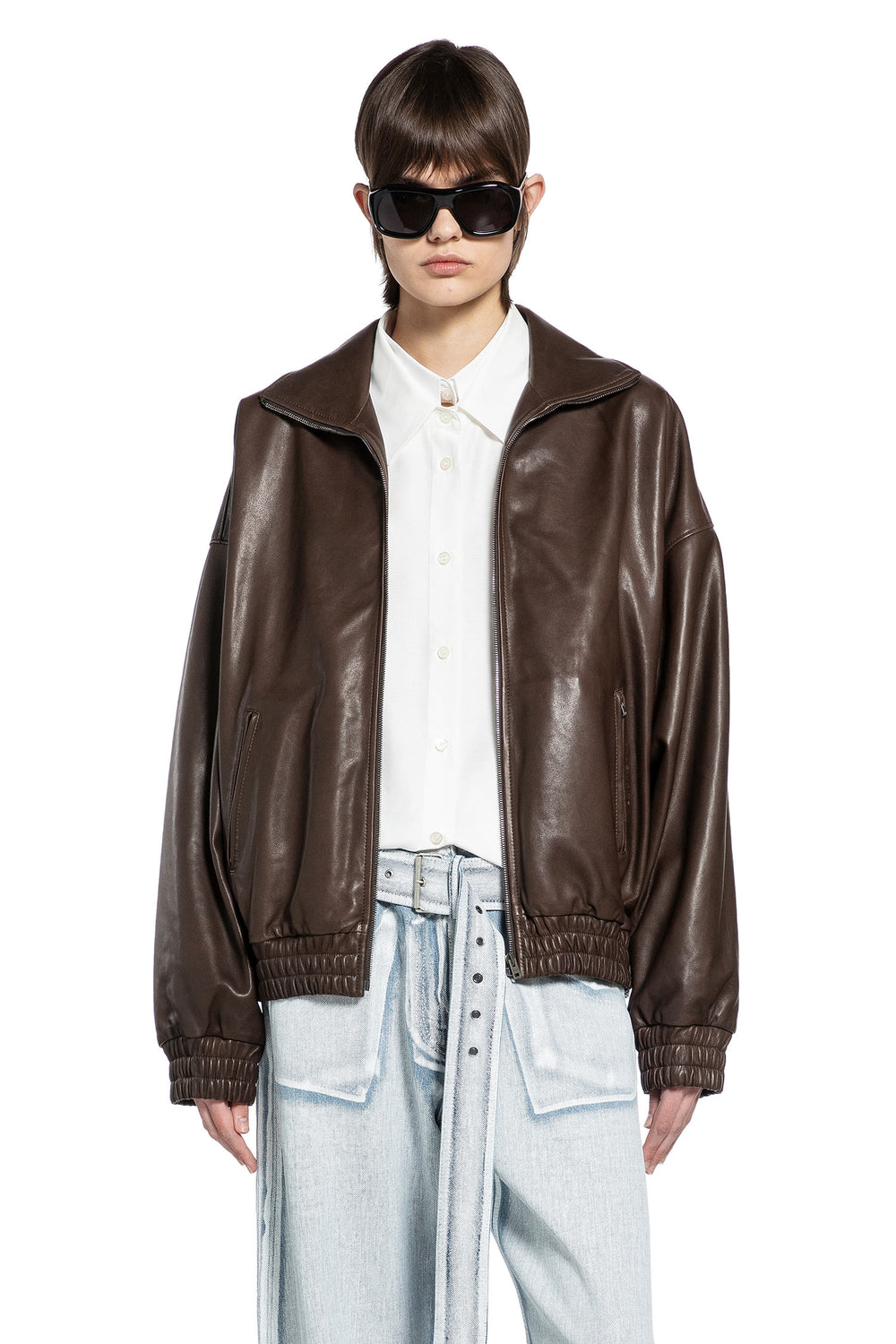 ACNE STUDIOS Layered Button-up Shirt woman