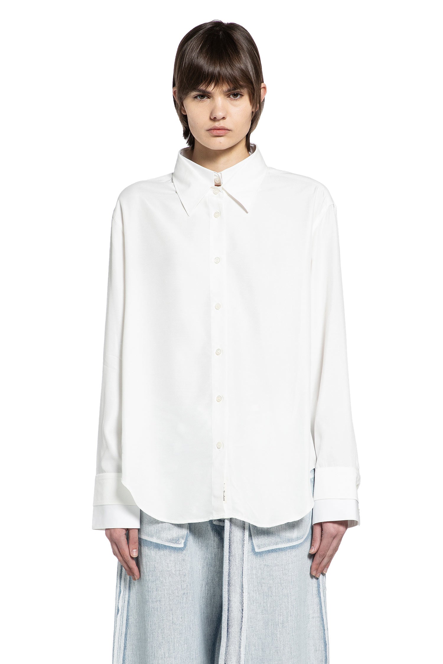 Layered Button-up Shirt