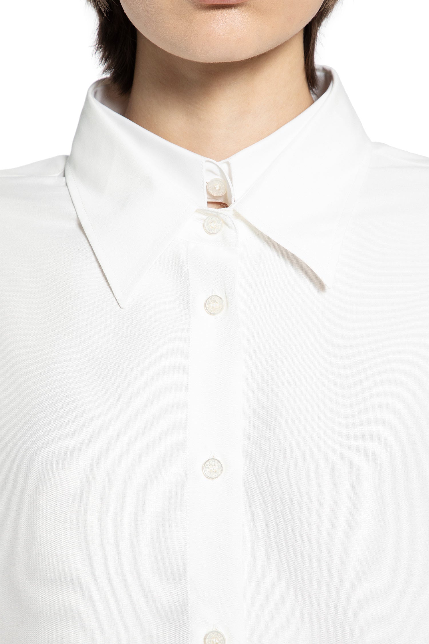 Layered Button-up Shirt