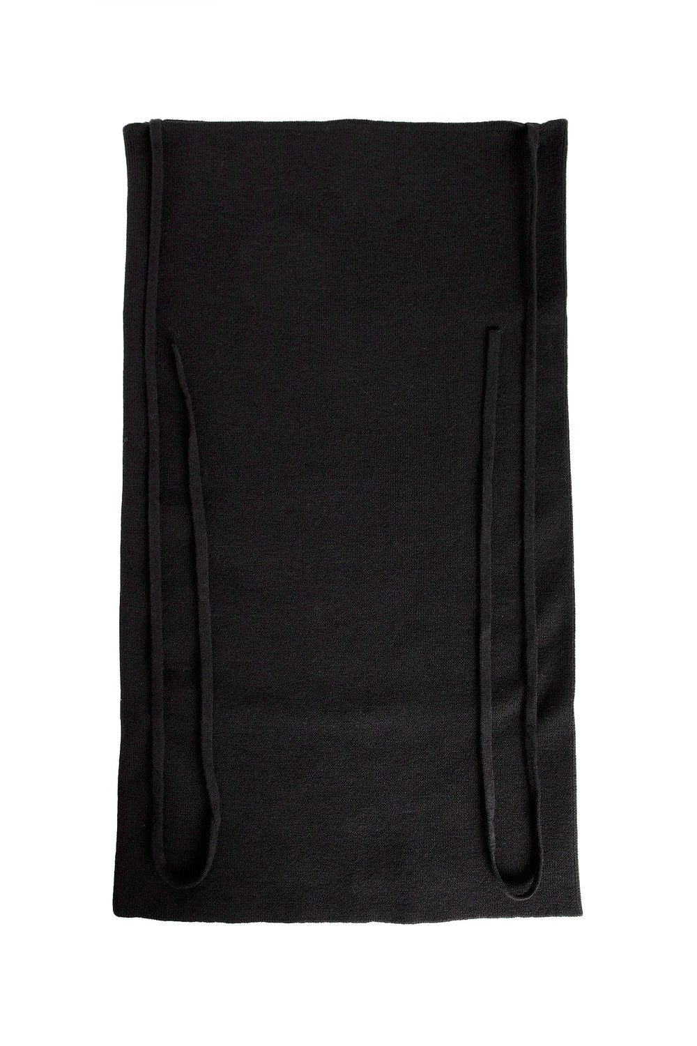 LEMAIRE WOMAN BLACK SCARVES