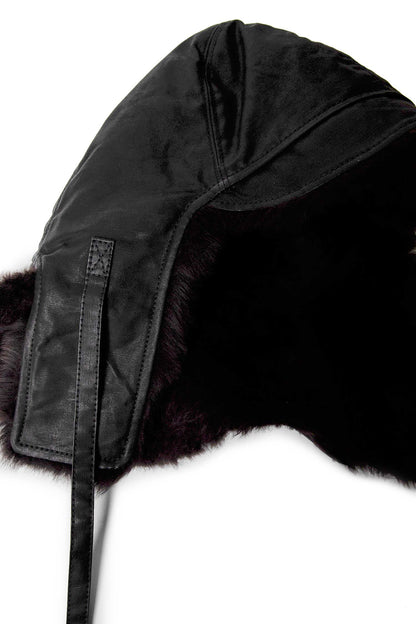 LEMAIRE MAN BLACK HATS