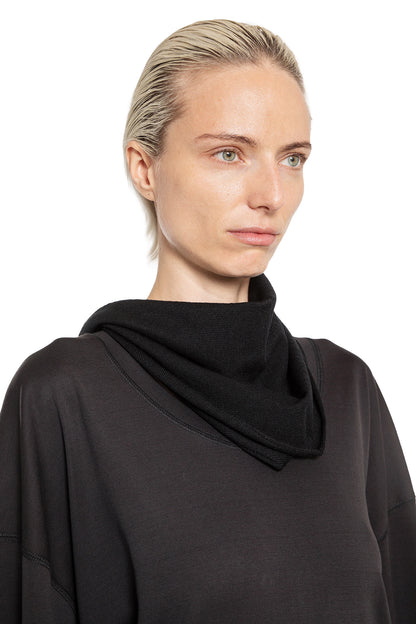 LEMAIRE WOMAN BLACK SCARVES