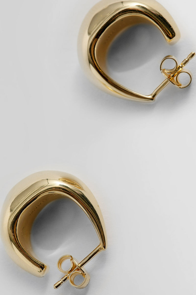 LEMAIRE WOMAN GOLD EARRINGS