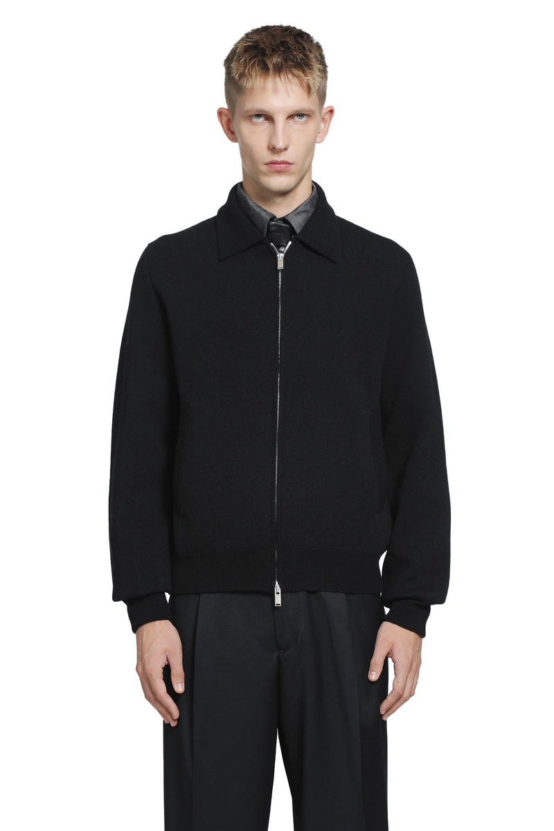 LARDINI Knitted Bomber man