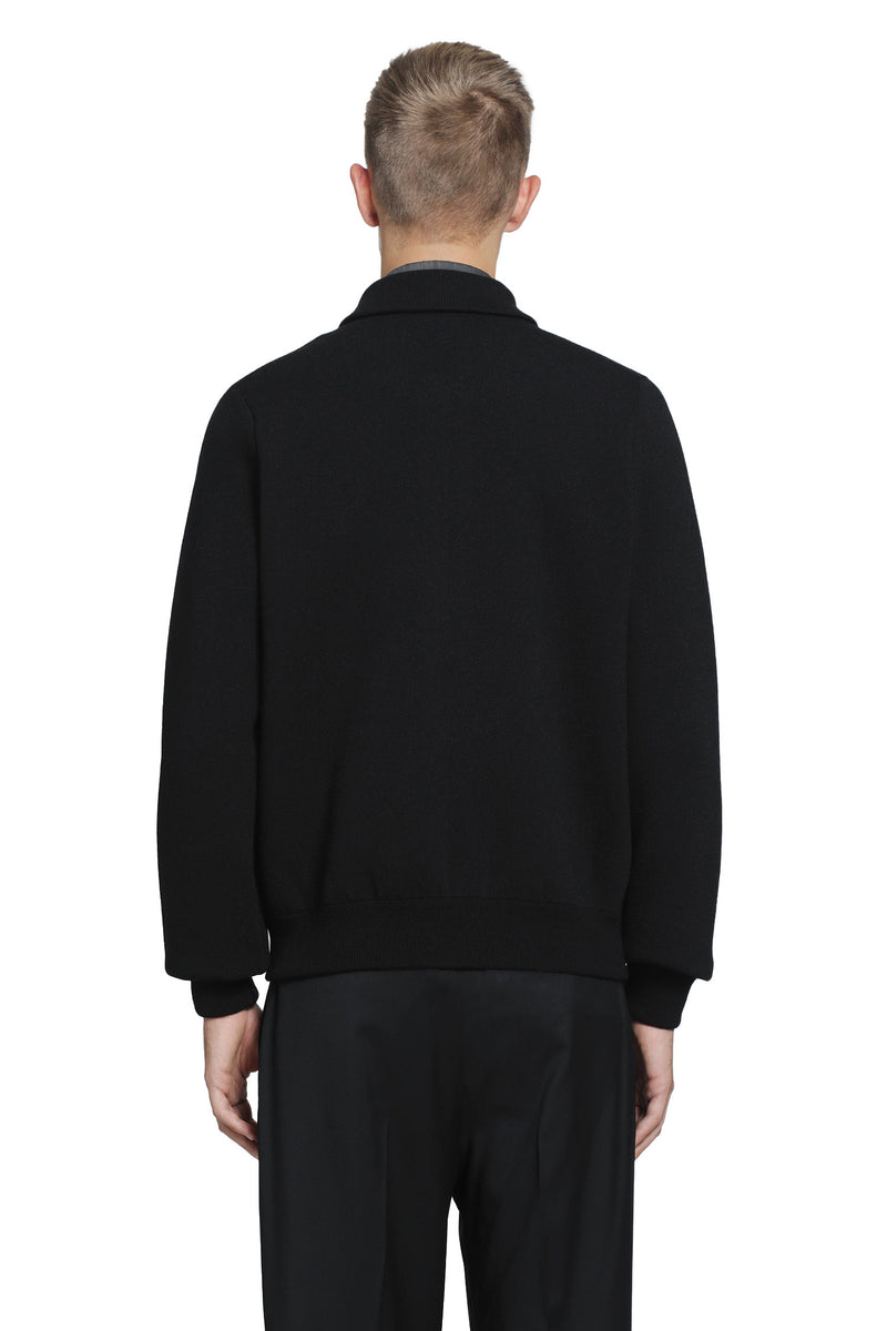 LARDINI Knitted Bomber man