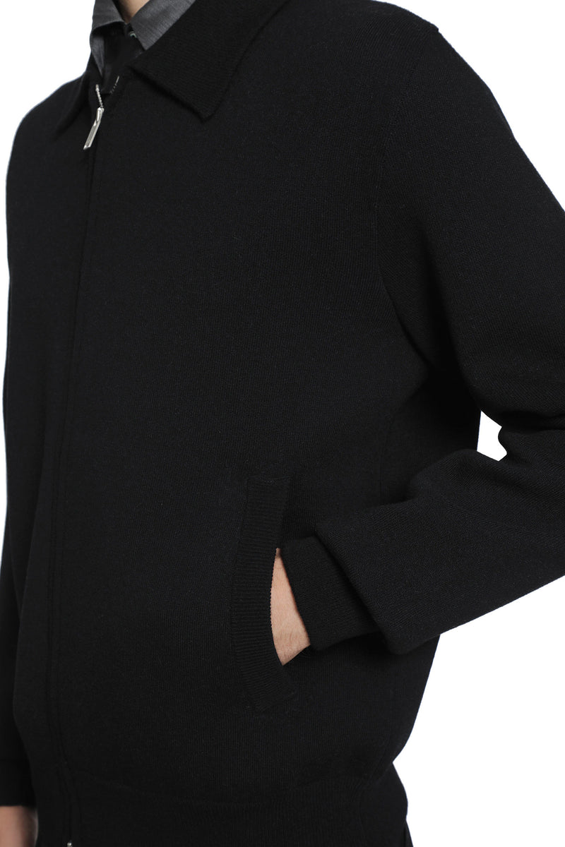 LARDINI Knitted Bomber man