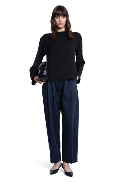 STUDIO NICHOLSON WOMAN BLUE TROUSERS