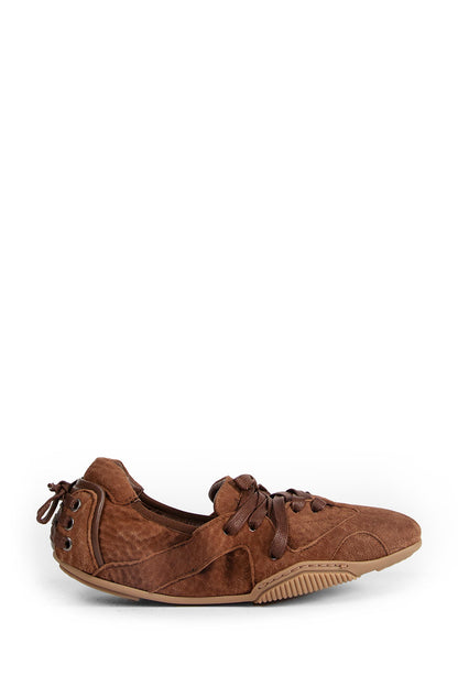 Lace-Up Suede Shoes