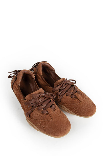 Lace-Up Suede Shoes