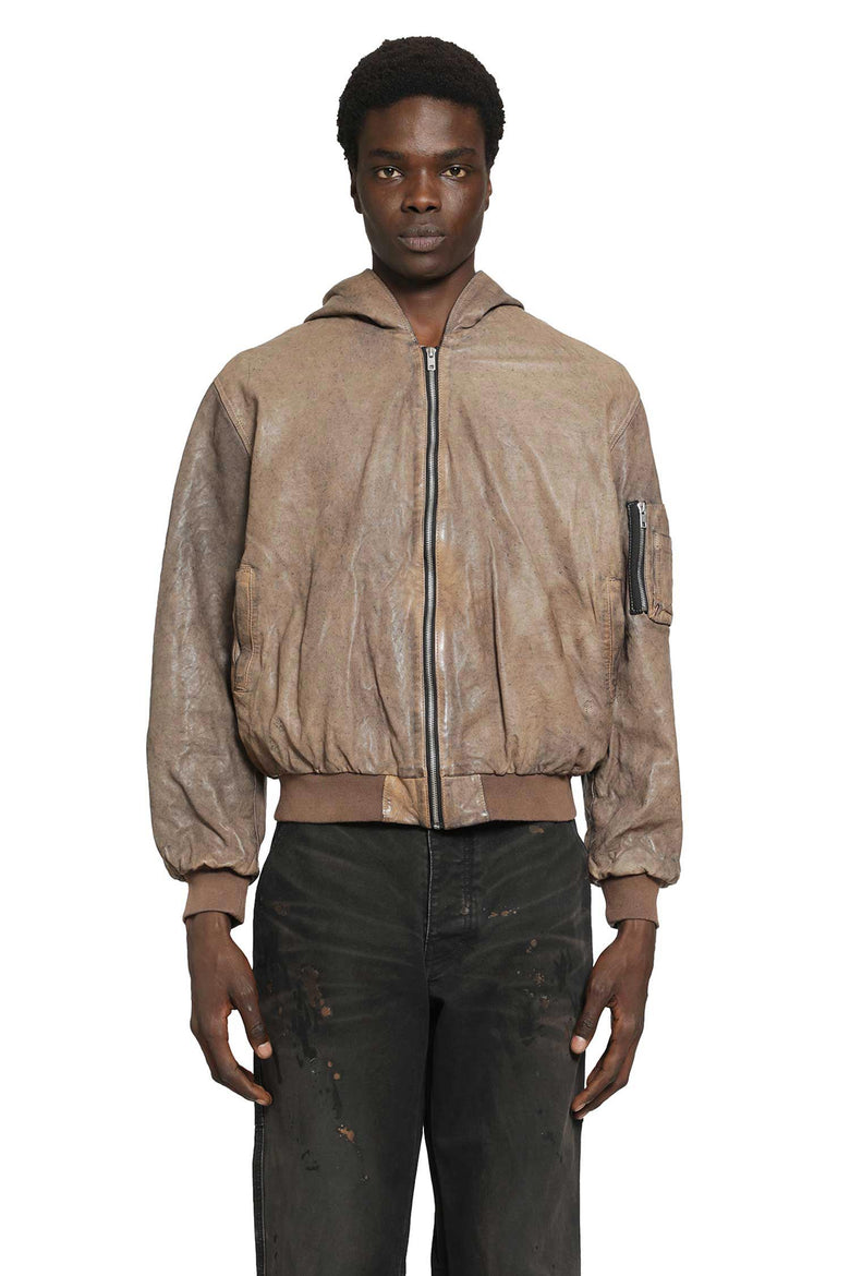 
              ALEXANDER DIGENOVA Leather Bomber Jacket man
            
