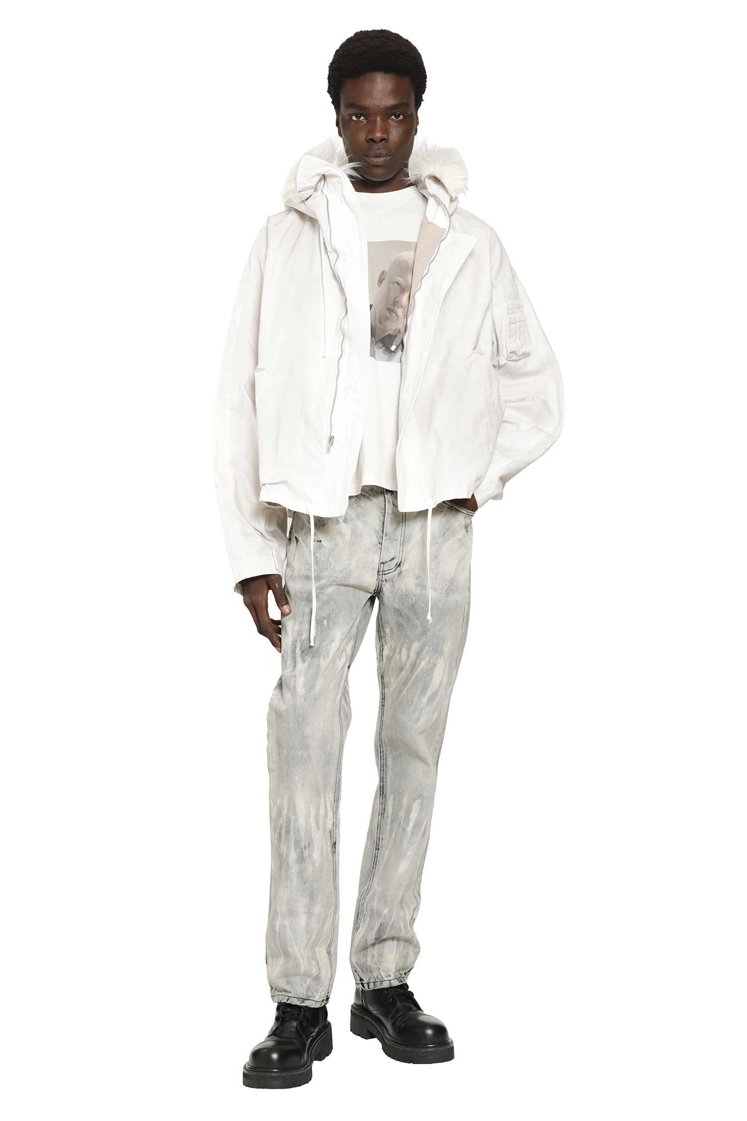 Bleach Straight Leg Pants