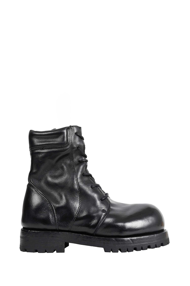 ALEXANDER DIGENOVA Moan 02  Leather Combat Boots man