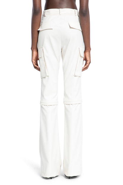 ANDREADAMO WOMAN WHITE TROUSERS