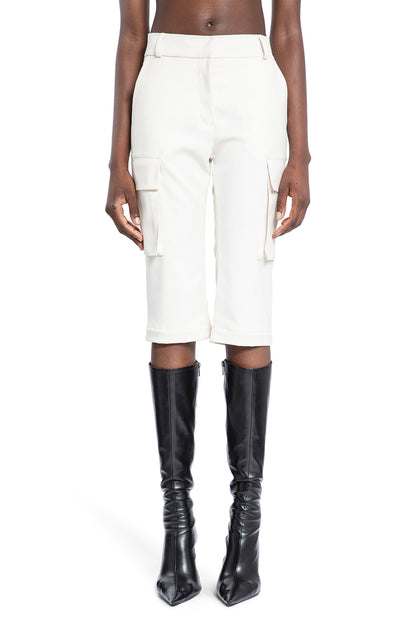 ANDREADAMO WOMAN WHITE TROUSERS